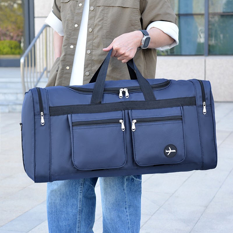 Cross-Border Simple Large-Capacity Short-Distance Travel Bag New Lightweight Portable Bag for Working Outside Dry and Wet Separation Storage Bag