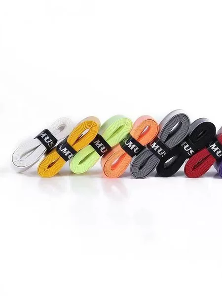 Badminton racket flat hand glue tennis racket fishing rod wrapped with slingshot grip sweat absorption belt non-slip breathable perforated hand glue