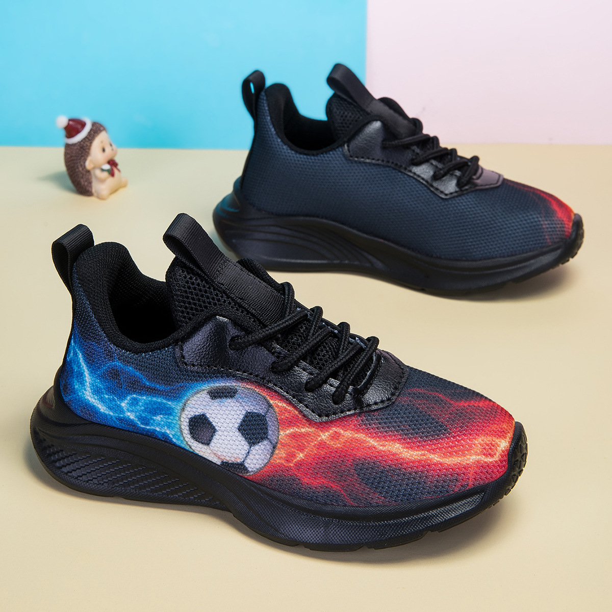 Comfortable lightweight trend breathable football sneakers for boys…