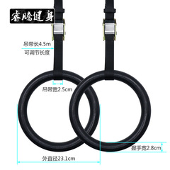 ABS ring, gymnastic rings, fitness rings, adult plastic rings, amusement equipment