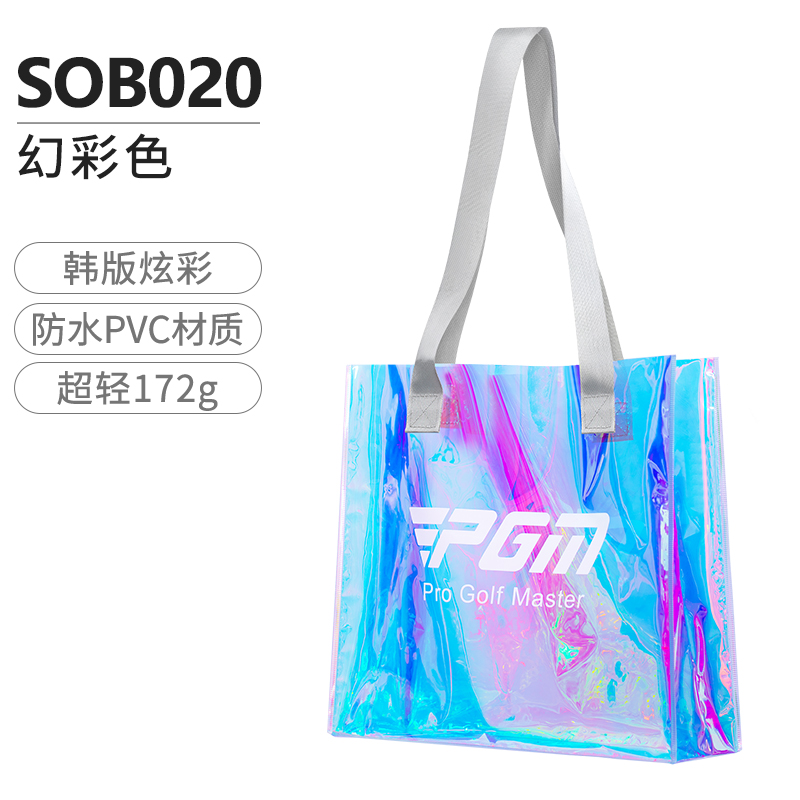 Túi tote nữ PGM siêu nhẹ chống thấm nước, dùng đựng đồ golf và du lịch — Túi tote Symphony [siêu nhẹ và di động/không thấm nước/dung lượng lớn] SOB020
