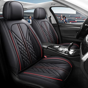 25 New Car Cushion Four Seasons General Napapi Fully Surrounded Full Leather Five-seat Cushion Seat Cover Amazon Wholesale