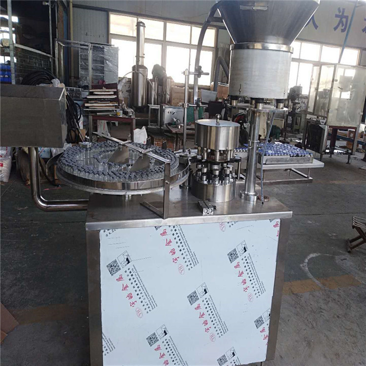 商家热卖爆款/西林瓶玻璃瓶铝塑复合盖封口机/HSZ-8型轧盖机