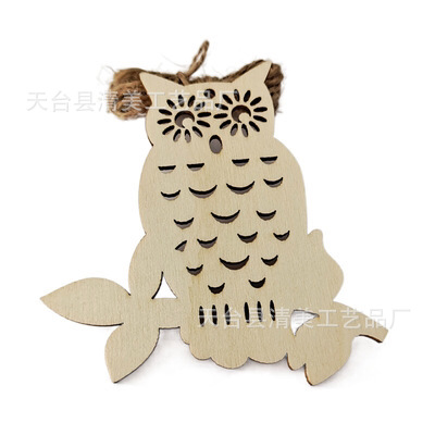 Madera Halloween madera botones decorativos Ghost Festival madera chips 10 unidades un paquete