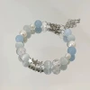 Blue Pentagon Bracelet