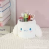 Little white dog pen holder