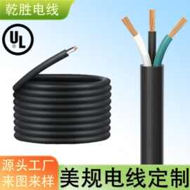 美规电线STSVTSJTSTWSJTOWSJTW平方定制2芯3芯室外电缆电源线批发