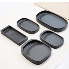 抄经小楷便携学生随身写生砚初学入门润笔原石罗纹砚台书法书画国