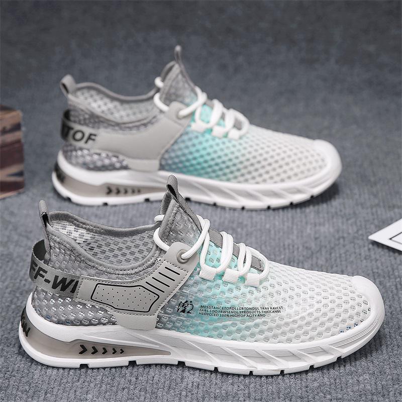summer fashionable thin breathable low running sneakers