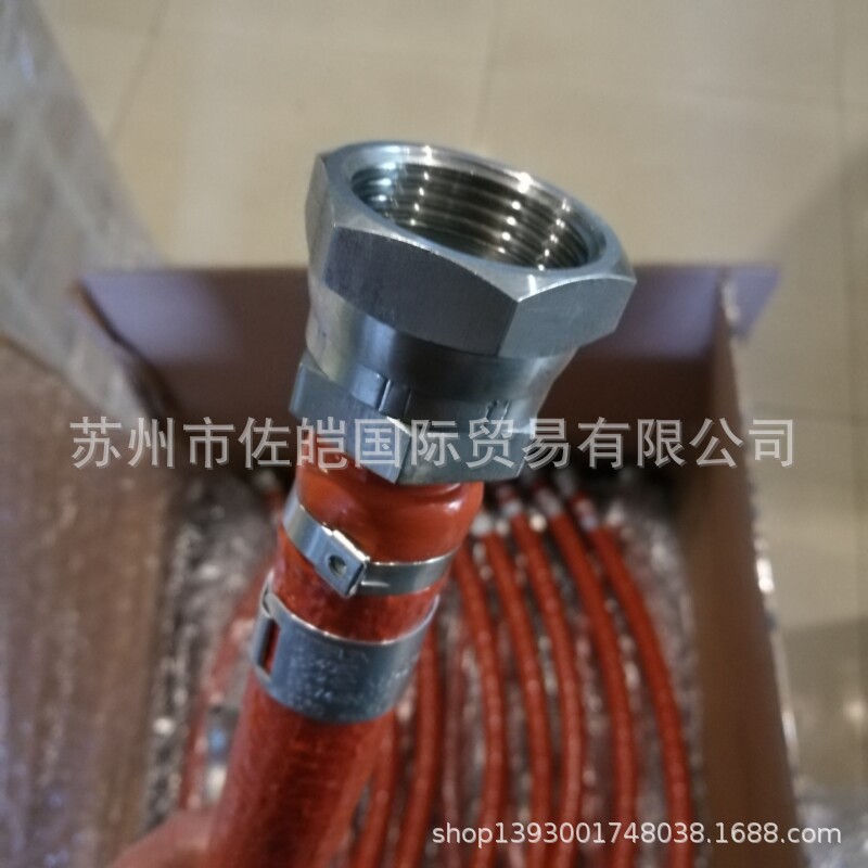 美国TITEFLEX品牌原装外层金属编织特氟龙R122型号船社级认证软管