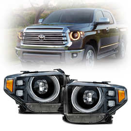 汽车LED大灯总成适用于 2014-2021年Toyota Tundra丰田坦途跨境