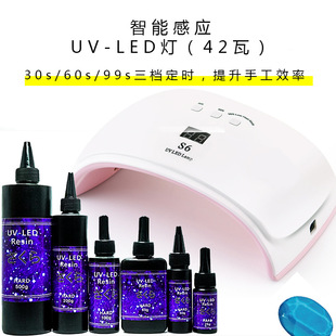 48 Watts Automatic Sensor Uv Lamp Led Phototherapy Baking Lamp Manual Curing Lamp Uv Glue Uv Lamp Three-Speed Adjustable