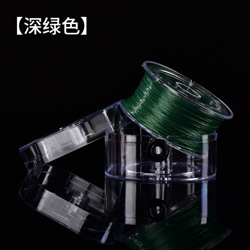 High quality green silk threads, 0.8mm, 90meter