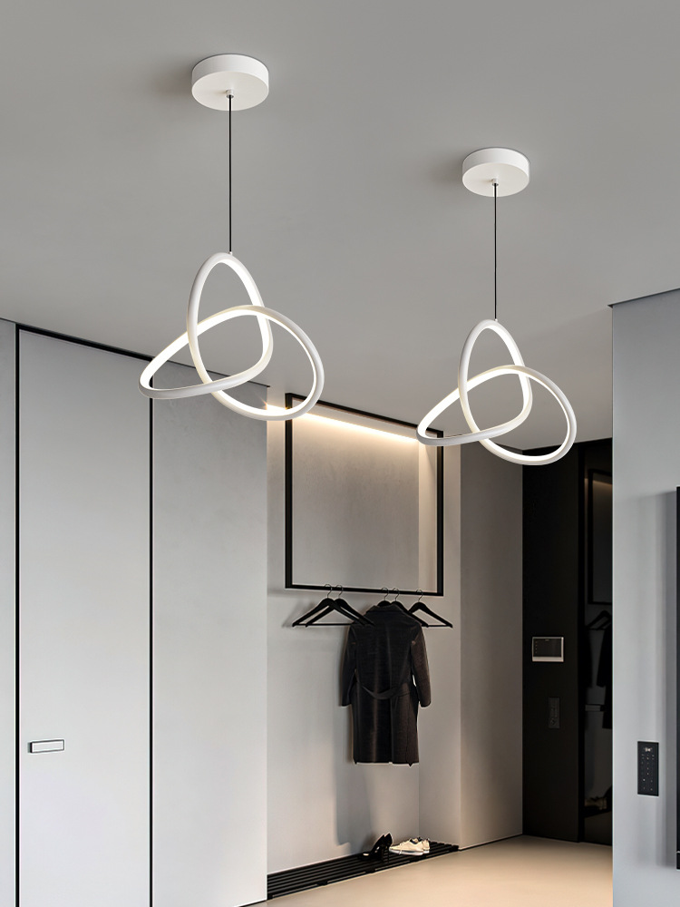 過道走廊小吊燈簡約現代餐廳衣帽間入戶門廳玄關通道陽台吊線燈具