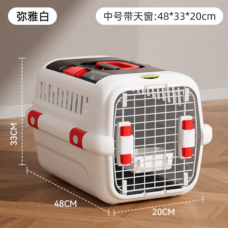 Gato caja de aire para mascotas envío portátil gato jaula gato bolsa perro coche caja de transporte suministros