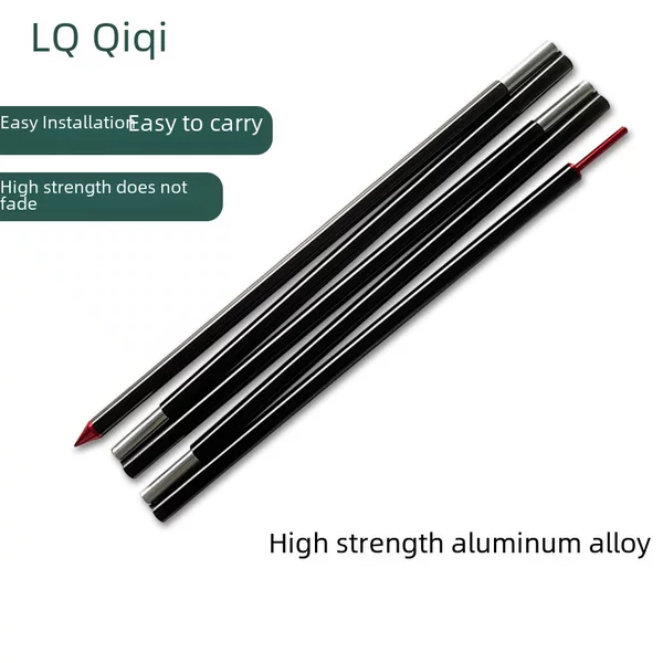 Tent Pole Hall Outdoor Camping Aluminum Alloy Accessories Bold Telescopic Tent Support Pole Canopy Pole