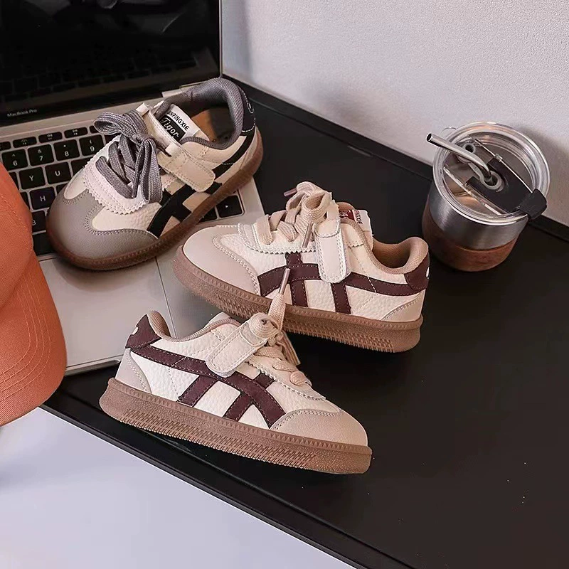 Детская моралистская обувь 2024 осень ретро детская обувь