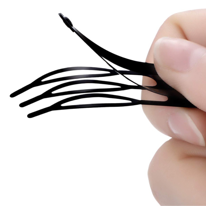 Cruz-Frontera explosión metal Snap clip de pelo BB horquilla headwear herramienta de pelo roto flequillo borde clip tocado al por mayor