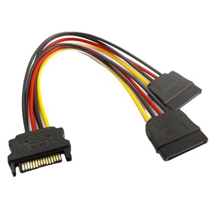 All-Copper Sata One-To-Two Power Cord Sata Hard Drive Power Supply One-To-Two Serial Port One-To-Two 15Pin One-To-Two
