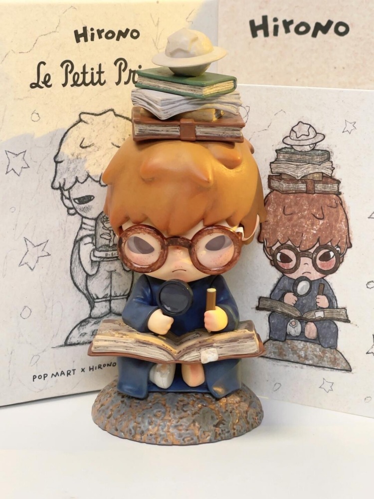 POPMART Hirono Ono Little Prince Serie de marca compartida Caja ciega de mano Decoración de juguetes de moda