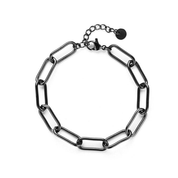 Style Simple Géométrique Acier Inoxydable Placage Bracelets display picture 3
