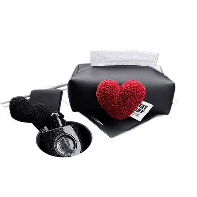 interior armrest tissue holder, car | Car tissue box/set