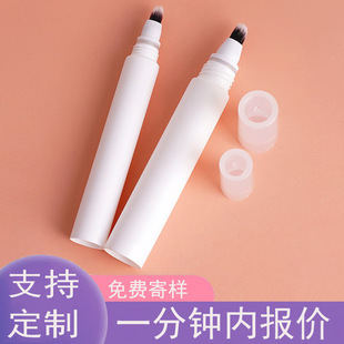 10-15ml wool flocking head hose nail potion care nutrition oil cosmetic PE plastic hose packaging material