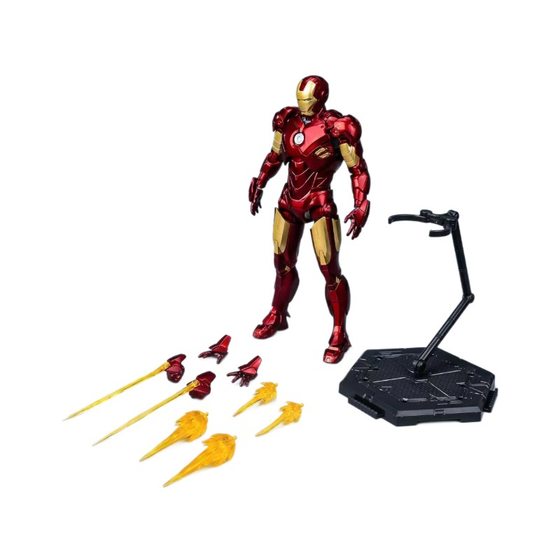 Fondjoy Pan Le Genuine Authorized Marvel Avengers Iron Man MK1-6 Assembled Movable Model