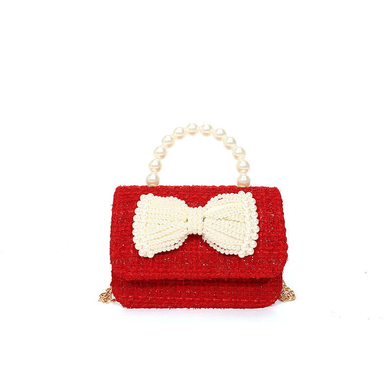 2024 niños Año Nuevo bolso de Año Nuevo niñas bolso de Año Nuevo rojo princesa Aisha bolso de mano de horno oblicuo mochila de niñas