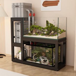 Fish Tank Shelf Fish Tank Cabinet Fish Tank Table Turtle Tank Rack Base Metal Steel Frame Super Load-Bearing Multi-Layer Fish Tank Rack