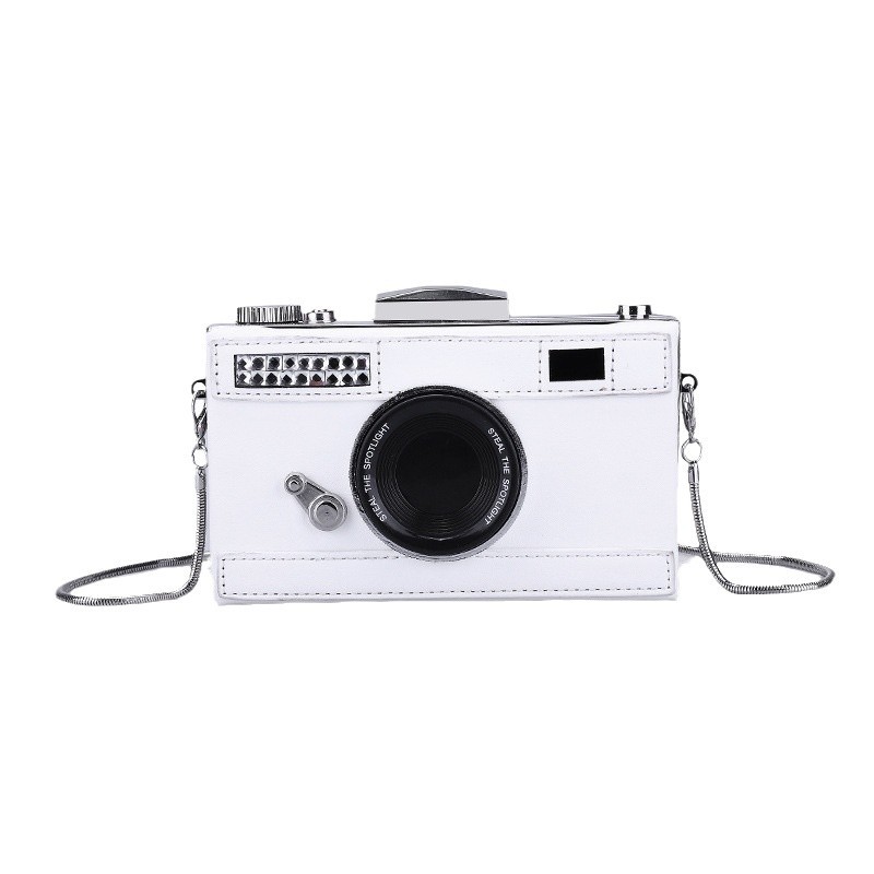 (2개) 대외 무역 도매 가을과 겨울 새로운 한국 스타일 창조적 인 카메라 가방 패션 서리 어깨 메신저 가방 복고풍 여성 가방