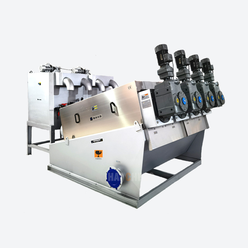 叠螺式污泥脱水机 叠螺浓缩脱水一体机 全不锈钢叠螺机