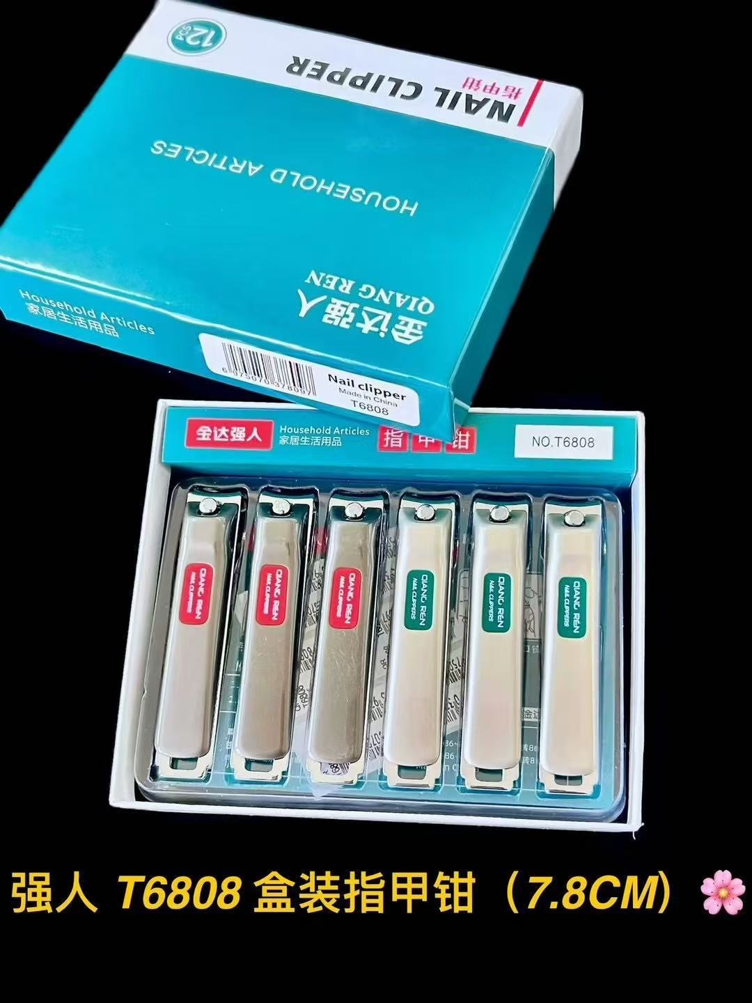 Cuchillos de uñas Jinda Strong 100 cortadores de uñas grandes, medianos y pequeños, cortaúñas de boca plana y cortaúñas de boca oblicua al por mayor