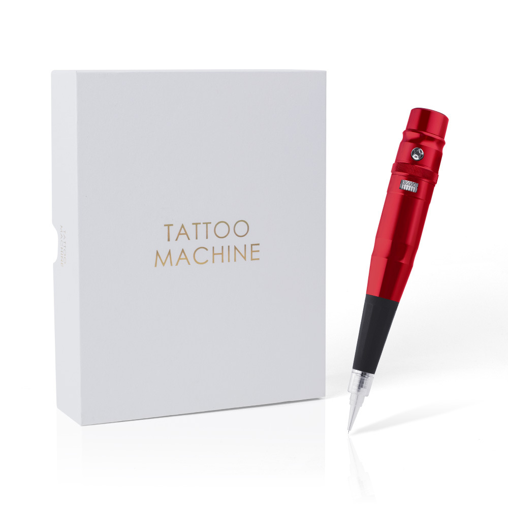 Factory wholesale semi-permanent makeup machine for beginners, including eyeliner, lip tattooing, and eyebrow tattooing instruments; telescopic permanent makeup machine.