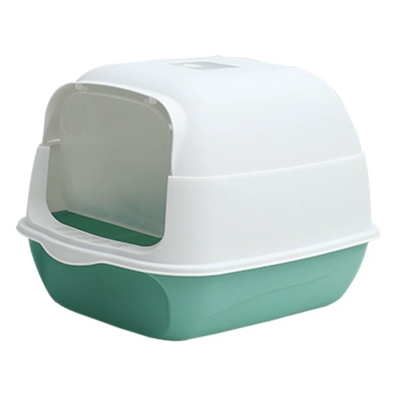 Полный закрытый кошачий песочница большой кошачий туалет двойного назначения