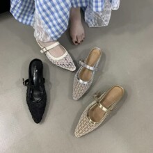 2025�¿ʽ�͹ż��^��ɫ�W�����^һ�֎�����ЬŮ�⴩���|����Ь