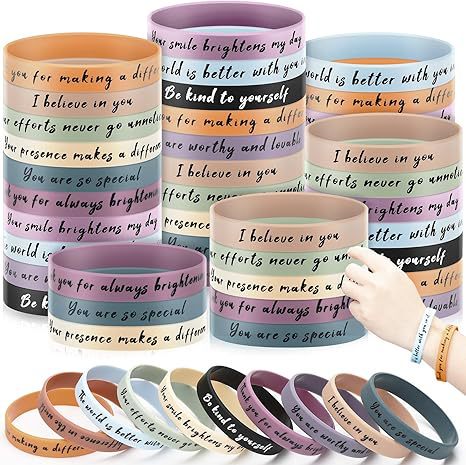 Cross-Border Usa Flag Inspirational Quotes Silicone Wristband Horse Party Graduation Season Printed Wristband Bracelet