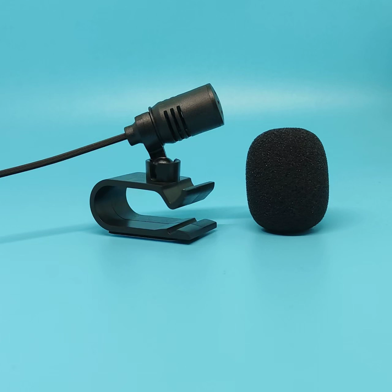 Автомобильный микрофон с креплением на липучке, внешний Bluetooth-микрофон для GPS-навигатора, пластиковые аксессуары, цифровой