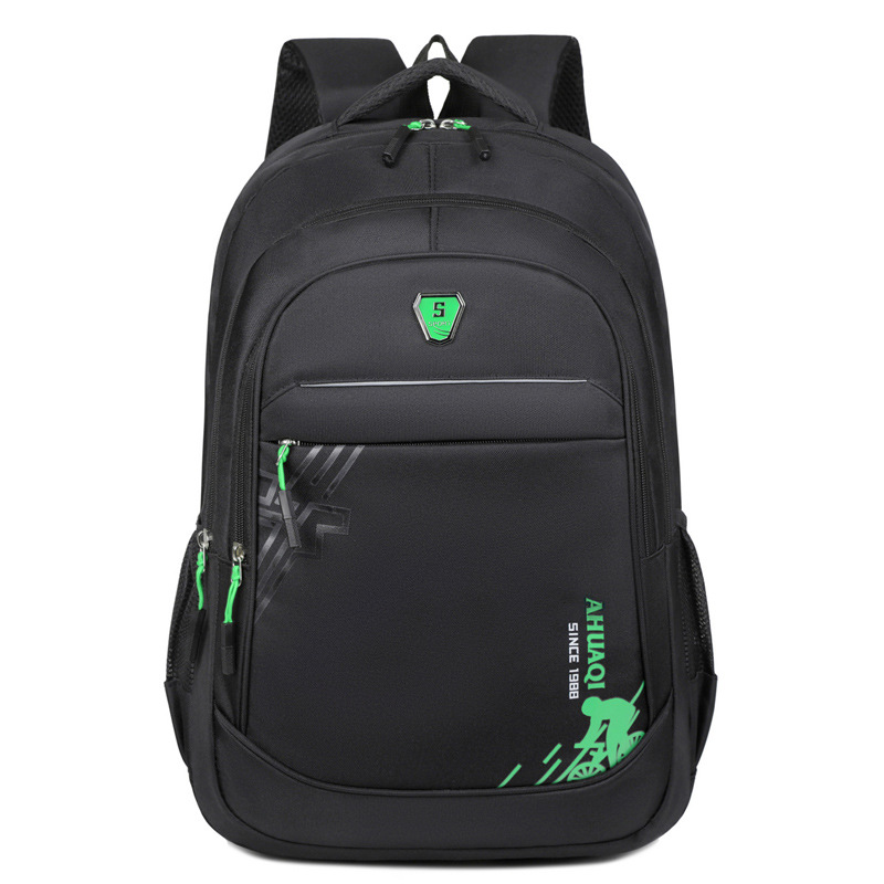 Mochila de hombre de gran capacidad al por mayor de fábrica 2024 nueva bolsa de computadora de escuela secundaria y secundaria bolsa de viaje de ocio de negocios