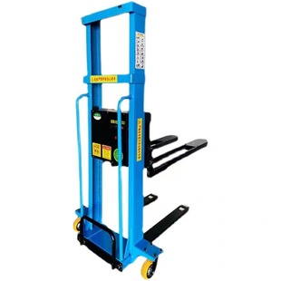 Electric forklift portable one ton lifting loading and unloading cargo stacking high handling manual forklift