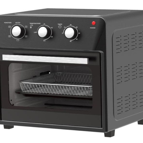 30 litros de fabricación de horno de aire frito directo comercio exterior horno eléctrico multifuncional tres perillas pueden agregar función de horquilla