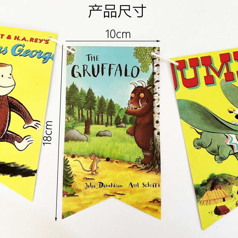 Школьная книга с иллюстрациями, чтение, настенная рама для детского сада, английский, раннее образование
