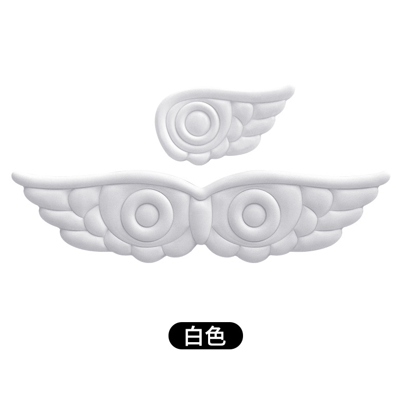 Ángel alas corteza confortable almohadilla de ratón soporte de teclado escritorio de computadora memoria almohadilla de muñeca de algodón de silicona soporte de mano