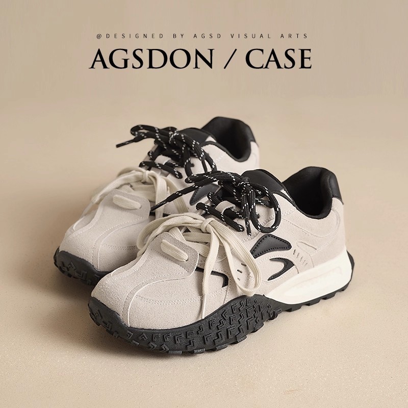 Augu Shi Deng zapatos deportivos Gump 2026 nuevo estilo de primavera ballet casual ligero con suela gruesa retro zapatos de entrenamiento alemán