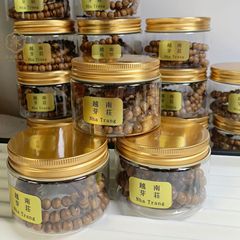 天然ベトナム芽庄沈香黄土沈108ブレスレット仏珠逸品缶