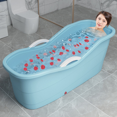 Home use bath bucket adult foot bath tub plastic constant temperature foot basin thick large size no installation factory wholesale