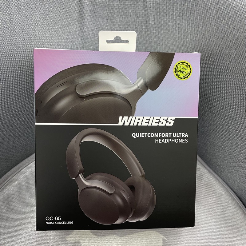 工场QC65 ANCノイズリダクションヘッドホンQC Ultraワイヤレスbluetoothヘッドセット快适イヤーカバー革バッグ付き|undefined