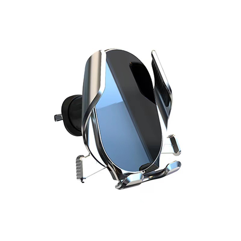 Car Mobile Phone Holder Mirror Automatic Clip Rotatable Air Outlet Navigation Manufacturer Wholesale Mirror Rotation