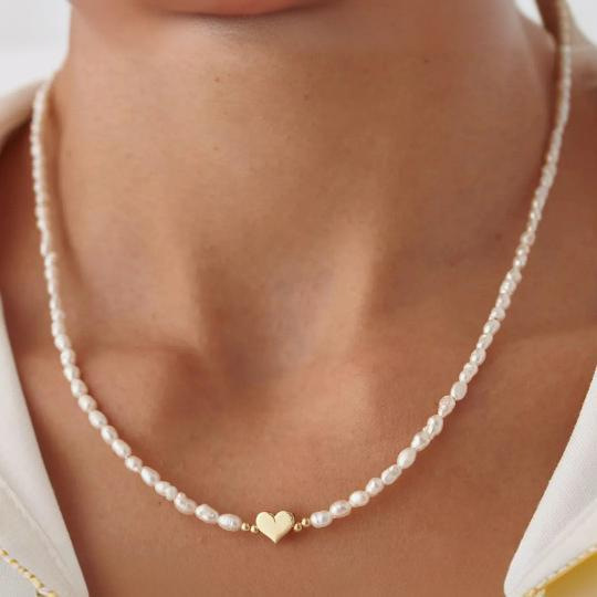 14 진주 사랑 목걸이