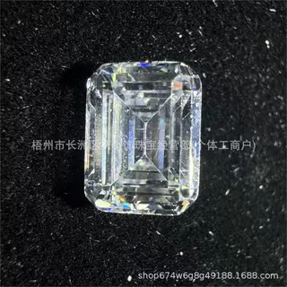 妖小饰倒角正方长方车平锆石裸石梧州宝石锆石裸石